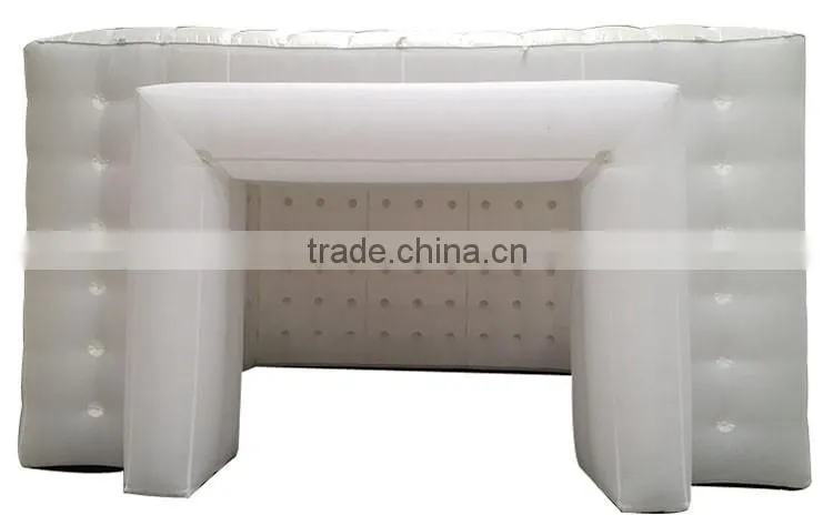 inflatable tent, white inflatable tent, cubic inflatable clear tent for sale