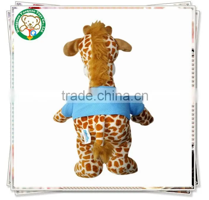 OEM high quality with stuffed Giraffe toy