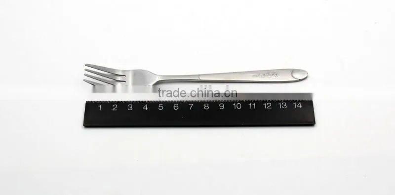 Magic 6pcs stainless steel fruit fork in cutlery set