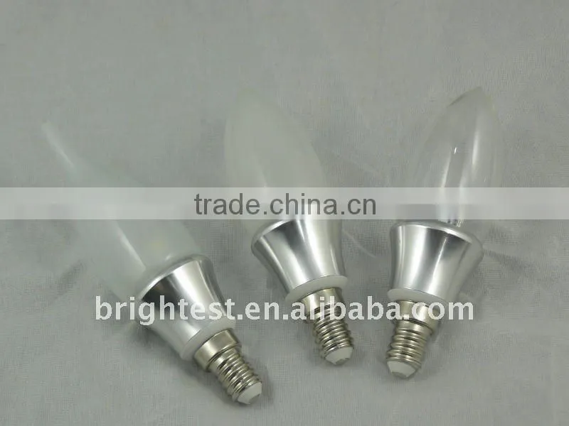 LED 3 W Frosted Candle Light