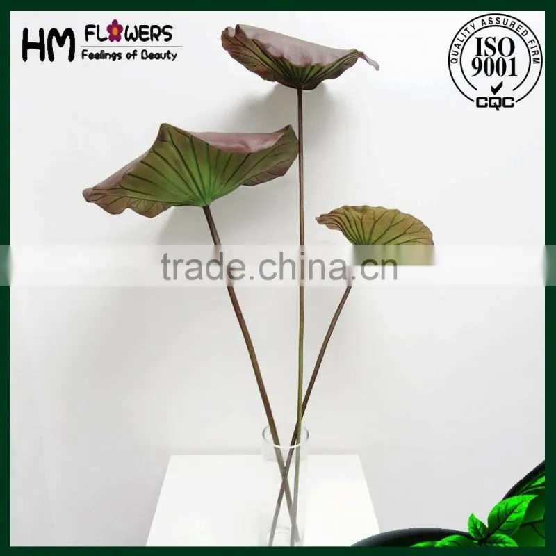 life like decoration real touch artificial leaf