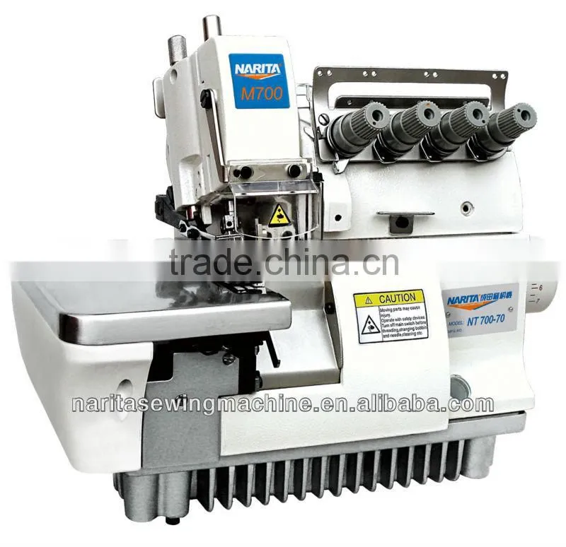NT 700-70 Supper High-speed Five Thread Wide Needle Guage Overlock Industrial Sewing Machine