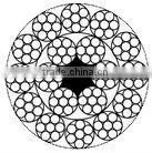 16mm Steel Wire Rope With Plastic Cover