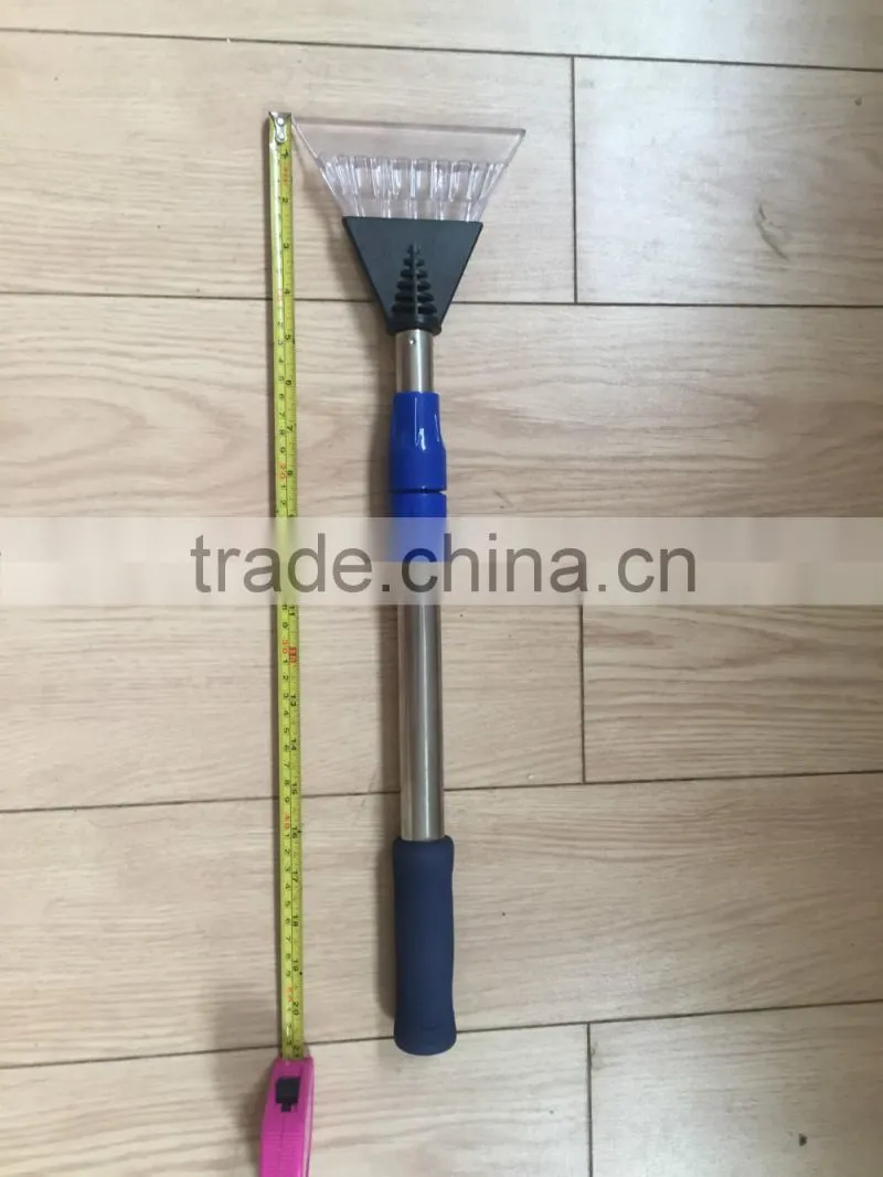 2015 Wholesale cheap custom plastic car snow shovel ice scraper