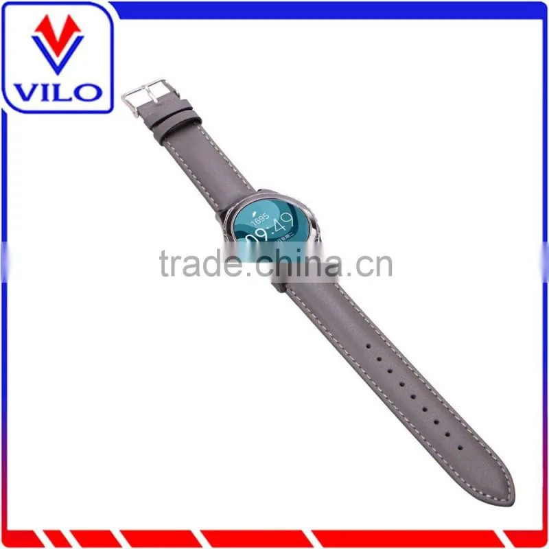 Genuine leather watch strap band waterproof leather watch strap for Samsung