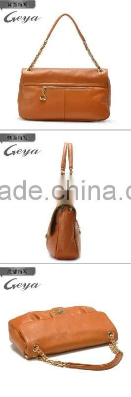 2012 Stock ladies genuine leather handbags in the lowest price
