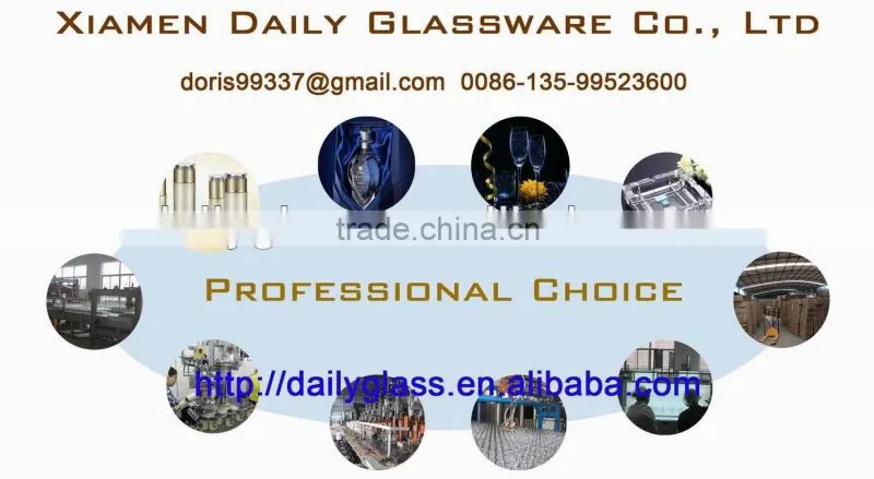 High clear cheap glass jars
