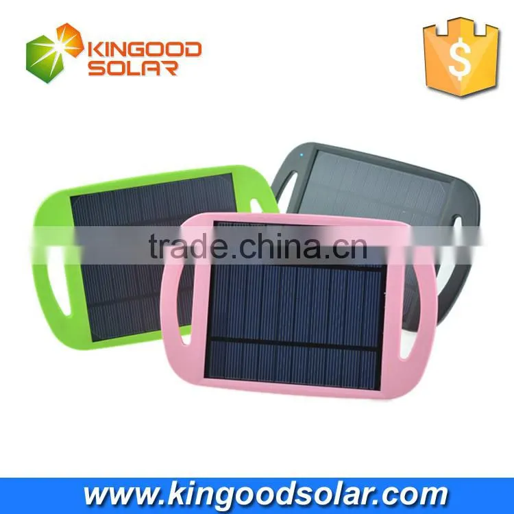 2.5W Portable Directly Solar Panel Charger with coloful free logo customized