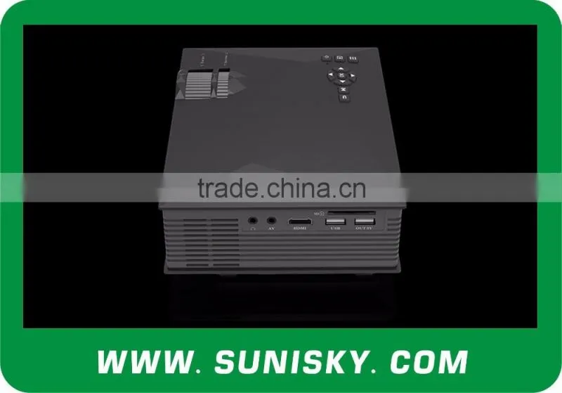 New High Brightness LCD Projectors with WiFi LED Projector for Business Meeting (SMP46)