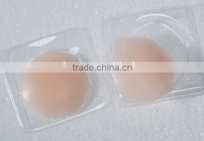 Reusable and self -adhesive silicone sexy ladies nipple covers