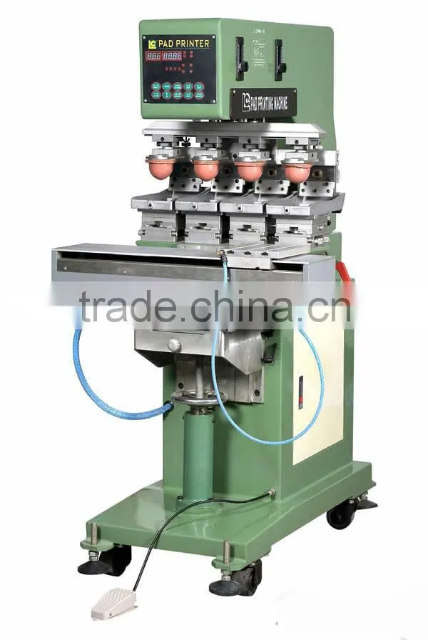 4-color Shutte Pad Printing Machine 4 color multicolor pad machine