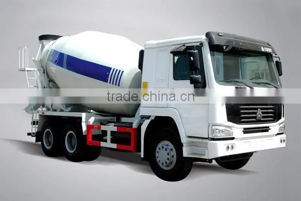 HOWO mixer truck with 8-12 M3 tank