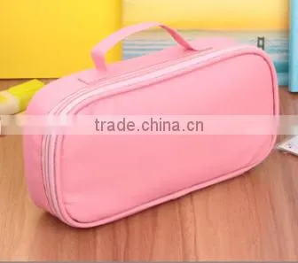 Korea style candy colors large volume pencil case with handle