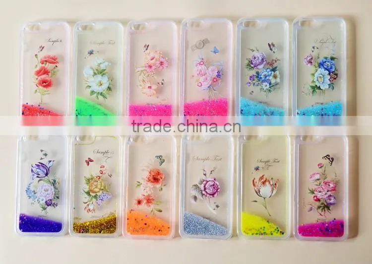 Customs Designs TPU Liquid Cell Phone Case Cover for Huawei P8 P9