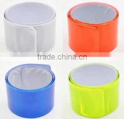 Promotional cheap night sport safety pvc reflector armband