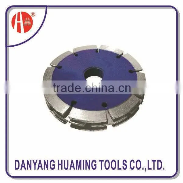 combined double sandwich saw blade special for grooving