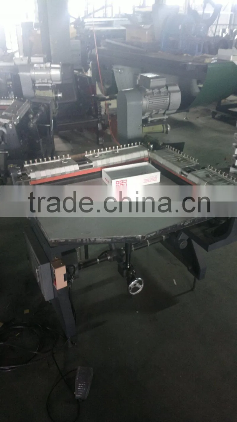 Box folding-in machine