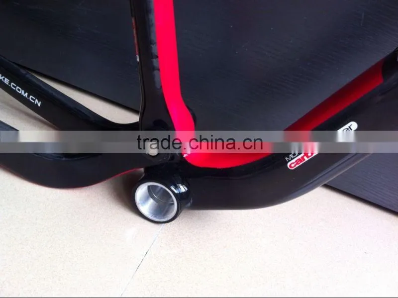 Newest Fashionable style MTB frame full suspension carbon mountain bike frame,UD glossy with logo TOPMOST on frame