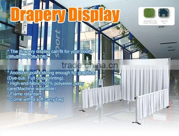 Innovative systems pipe and drape