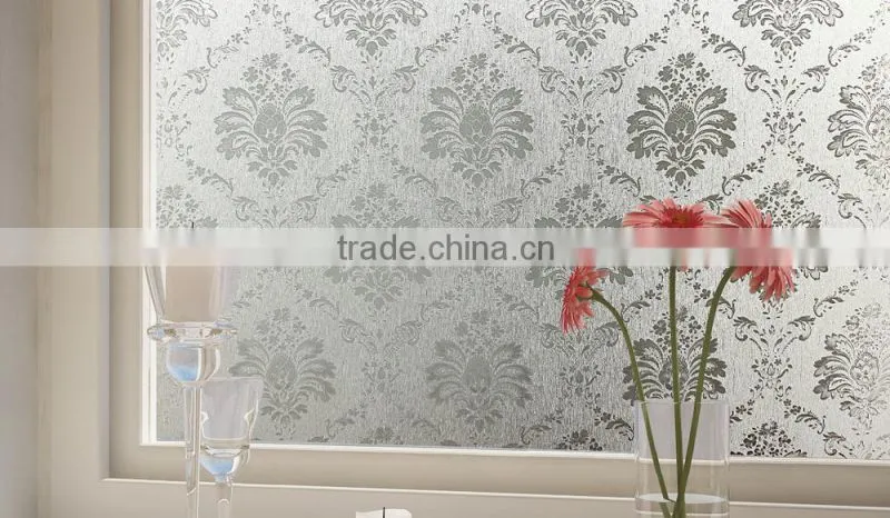 most hot sales frosted glass film -- 2D Static Window film--- PVC Embossed glass sticker