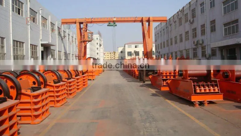 Zhongde low price high capacity rock crusher production line/Complete silica sand crushing production line