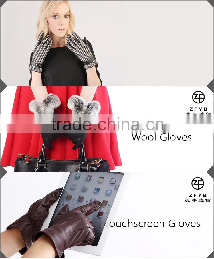 High quality cheap custom leather driving gloves