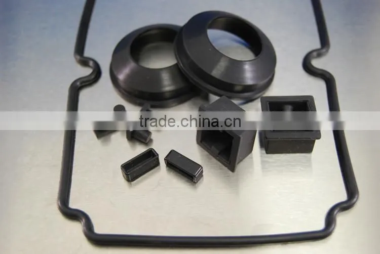 Custom made solid silicone molded products