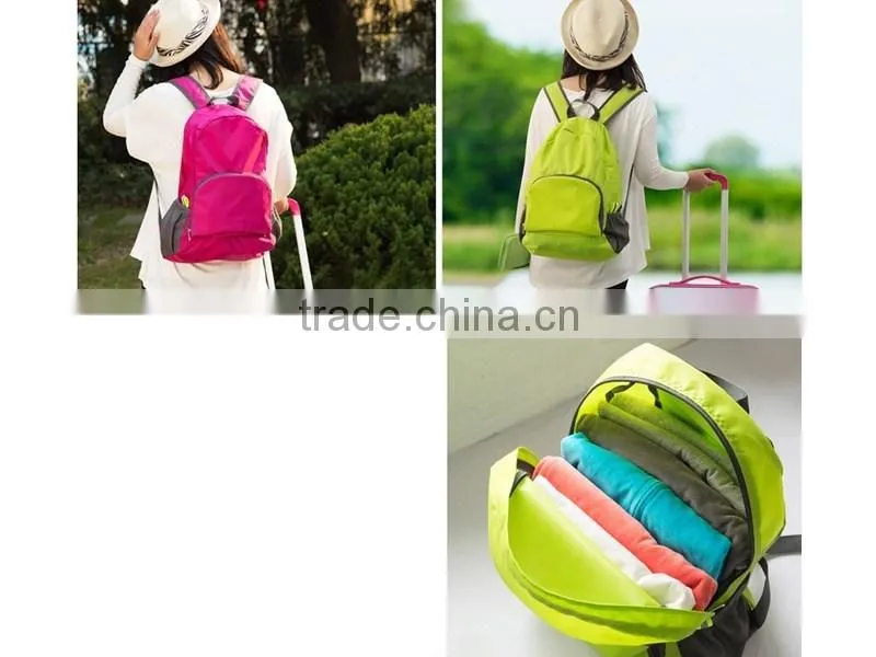Outdoor Camping Hiking Bag Waterproof Nylon Backpack Beach Sports