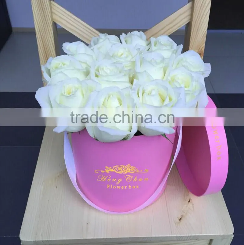 Lovely pink flower box