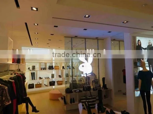 P10 Glass led screen with high transparent rate indoor flexible led curtain display