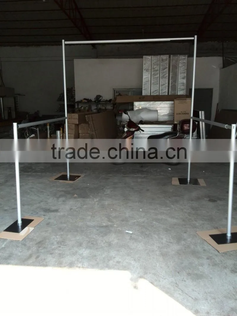 Tradeshow booth structure pipe and drape hot selling 10ft x10ft Convention curtain and pipe kits