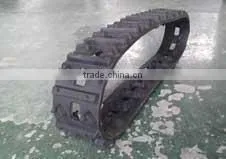 Manufacturer robot lawn mower rubber tracks85x59.4x24