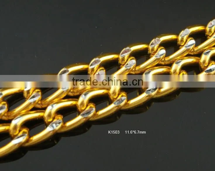Colorful rope chain for jewelry accessory and decoration
