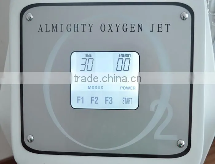 CE approval whitening skin water oxygen jet equipment