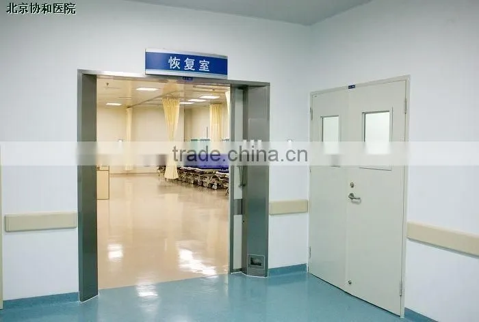 hospital interior wall protection vinyl wall guard