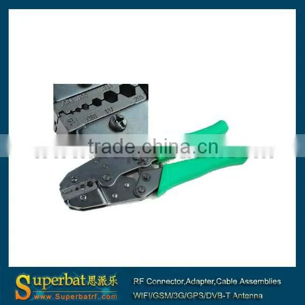 Crimper crimping tool RG58 RG142 RG62 RG174 RG316 LMR100 battery crimping tool