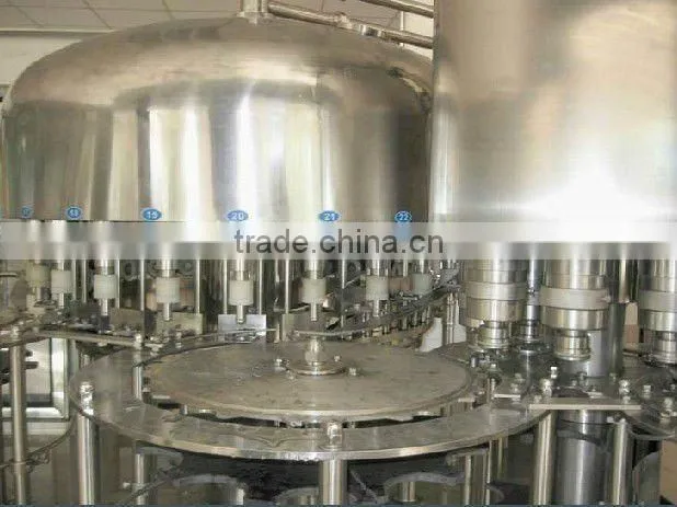 glass bottle monoblock sparkling wine filling machine