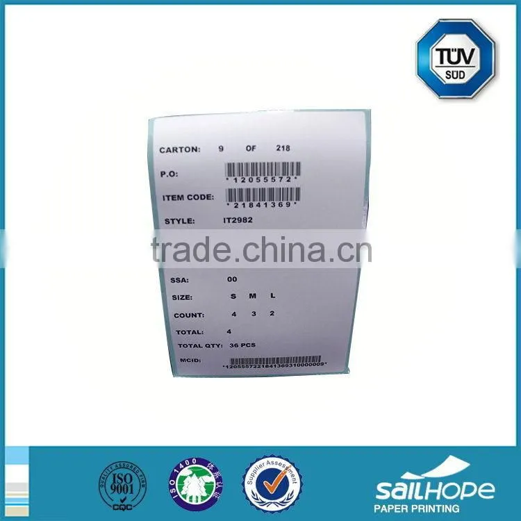 Economic hot sell fancy adhesive printed sticker