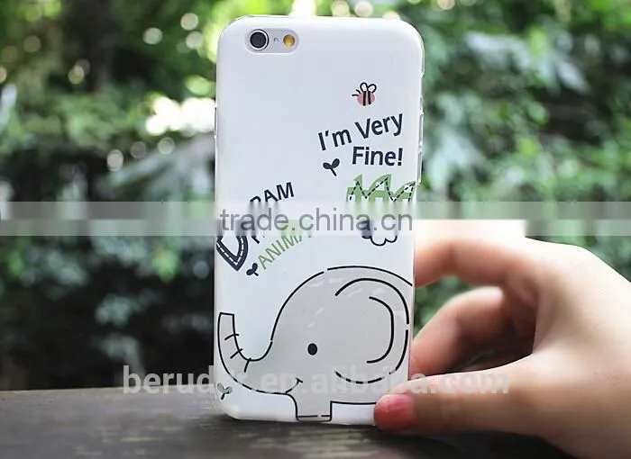 Customized unpolished case for iphone 6 plus
