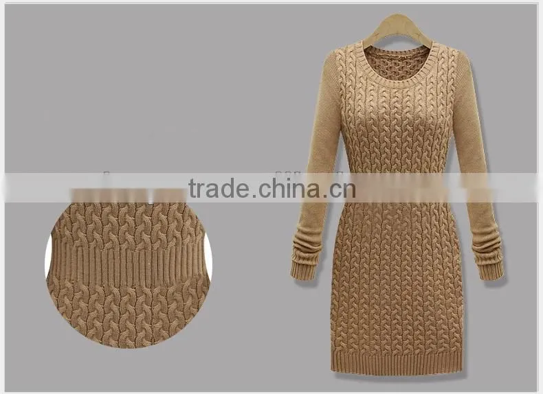 lady's cable knitting sweater