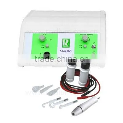 M-6365 High frequency electrotherapy vacuum & spray facial machine 3 in 1 beauty instrument
