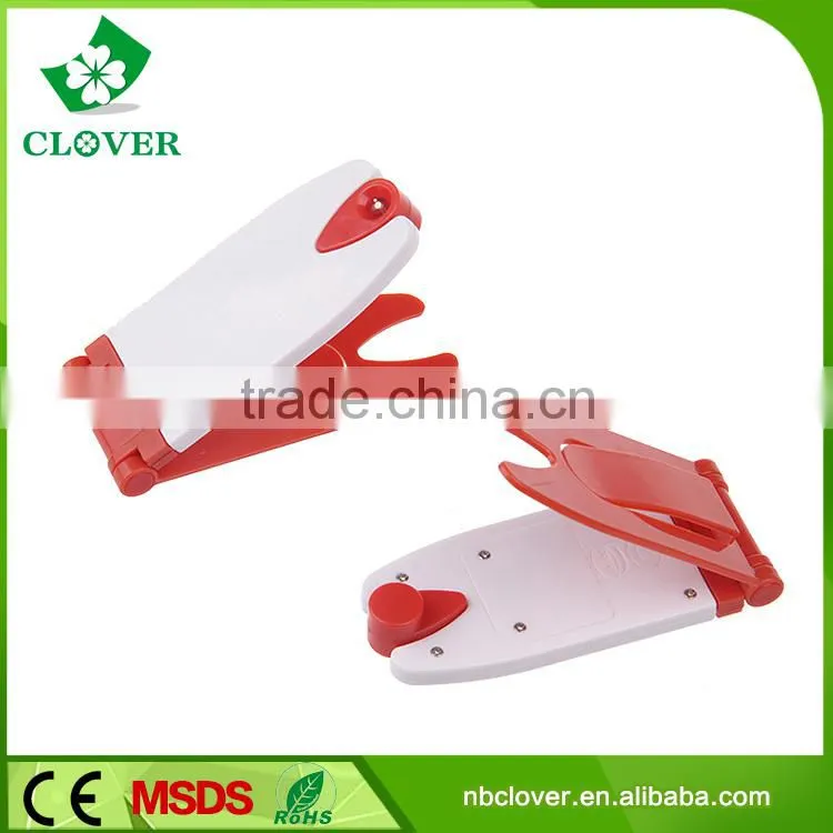 2015 SGS testing high quality plastic 1 led book reading light