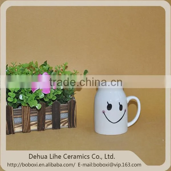 China wholesale white porcelain mug