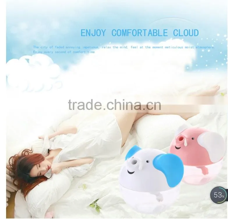 230ml 3 colours ultrasonic Mini USB Humidifier with LED Light/ ultrasonic air cleaner