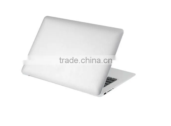 factory wholesale 13.3inch aluminium alloy cover notebook PC laptop computer CPU intel i5 4GB RAM and 128GB hard drive bluetooth