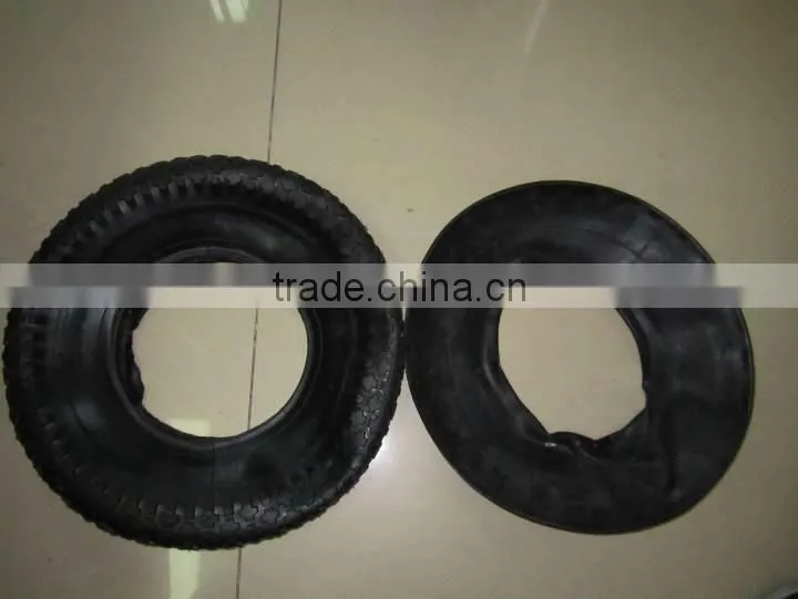 high quality wheelbarrow tyre and tube 400-8