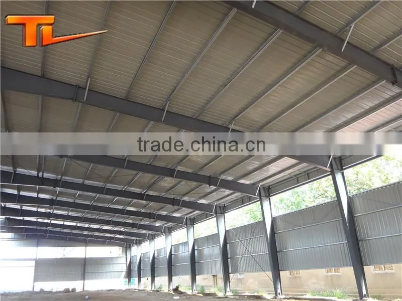 low cost prefabricated steel structure building construction