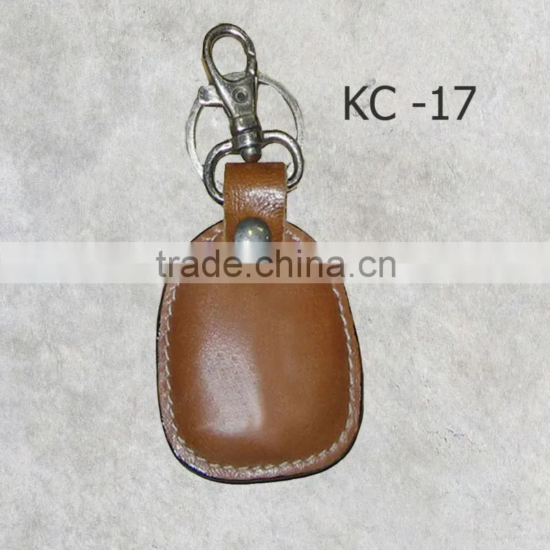 Leather keyring