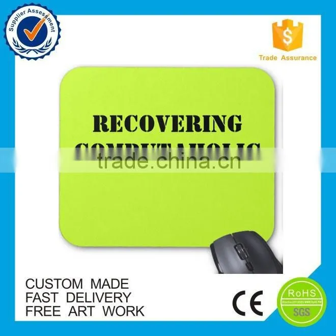 Personalized cheap logo custom rubber mouse pads wholesale