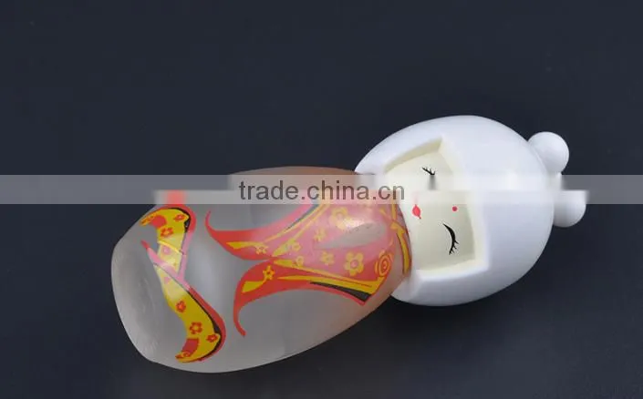 High-end dolls frosted glass bottle packing bottle of 20 ml electrochemical aluminum nozzle spray bottle